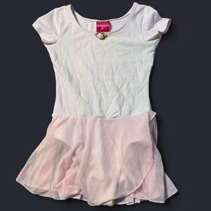 Classic Ballet Pink Leotard w/ Built-In Skirt 🩰 | Future Star | Size Small